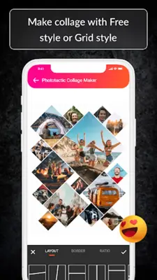 Phototactic Collage Maker android App screenshot 0