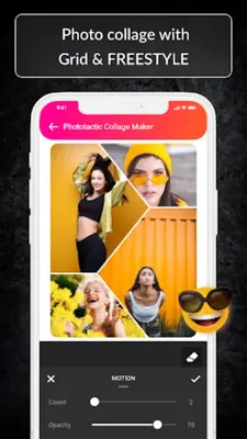 Phototactic Collage Maker android App screenshot 1