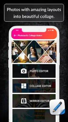 Phototactic Collage Maker android App screenshot 4